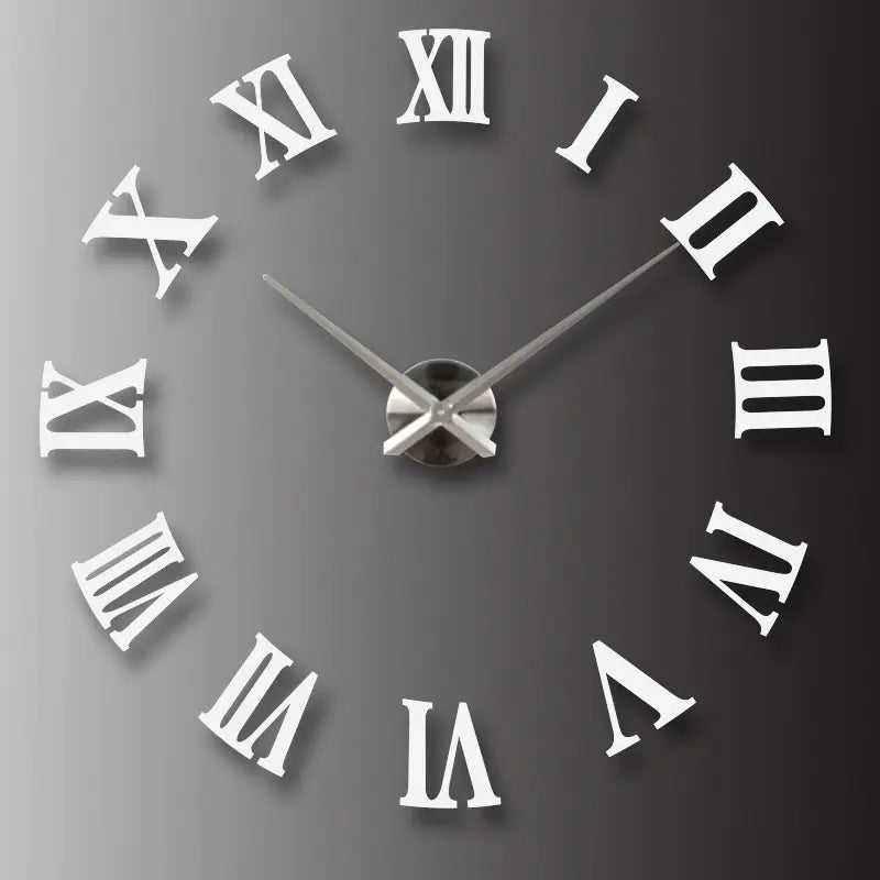 Kreativer europäischer Stil Spiegel-Wanduhr