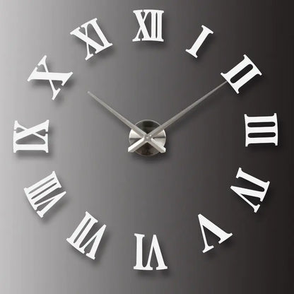 Kreativer europäischer Stil Spiegel-Wanduhr